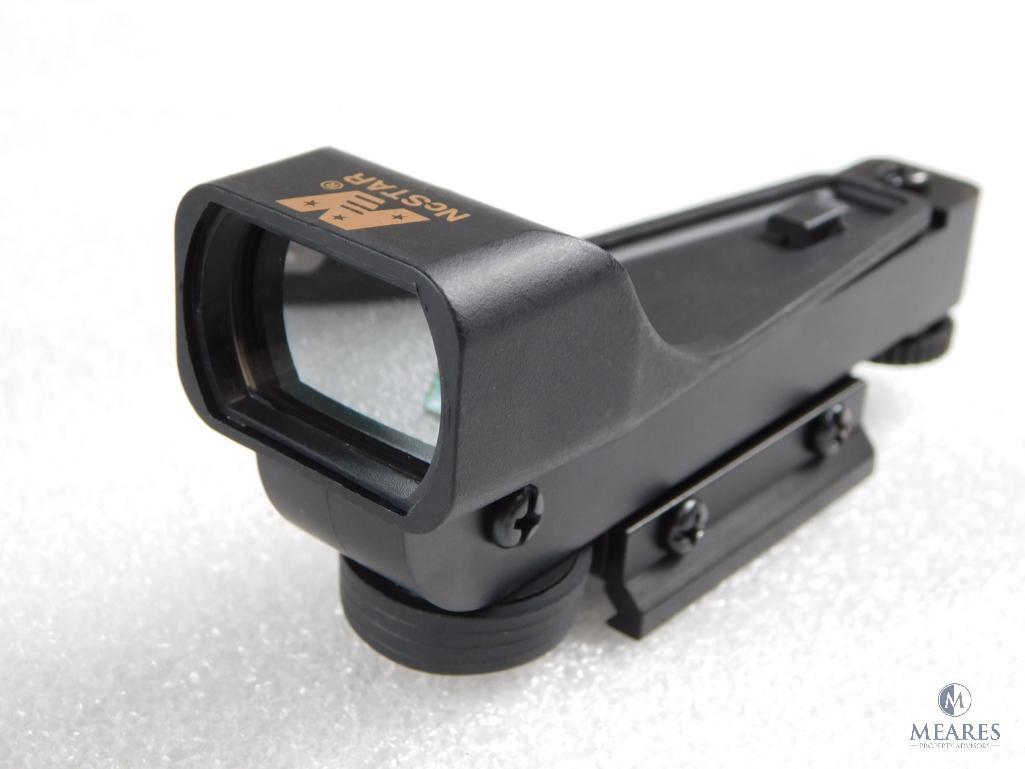 New NcStar red dot reflex sight with mount