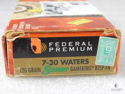 12 Rounds Federal 7-30 Waters 120 Grain Sierra Gameking Ammo