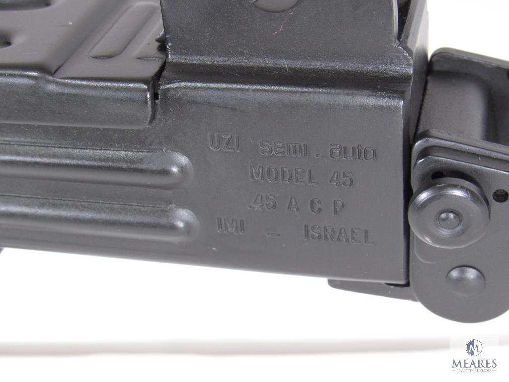 IMI Action Arms Uzi 45-SA .45 ACP Semi-Auto Carbine Rifle