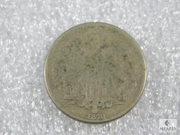 1870 Shield Nickel