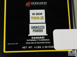 New 4 Pounds Hodgdon 700-X Hi-skor Pistol/Shotgun Powder For Reloading