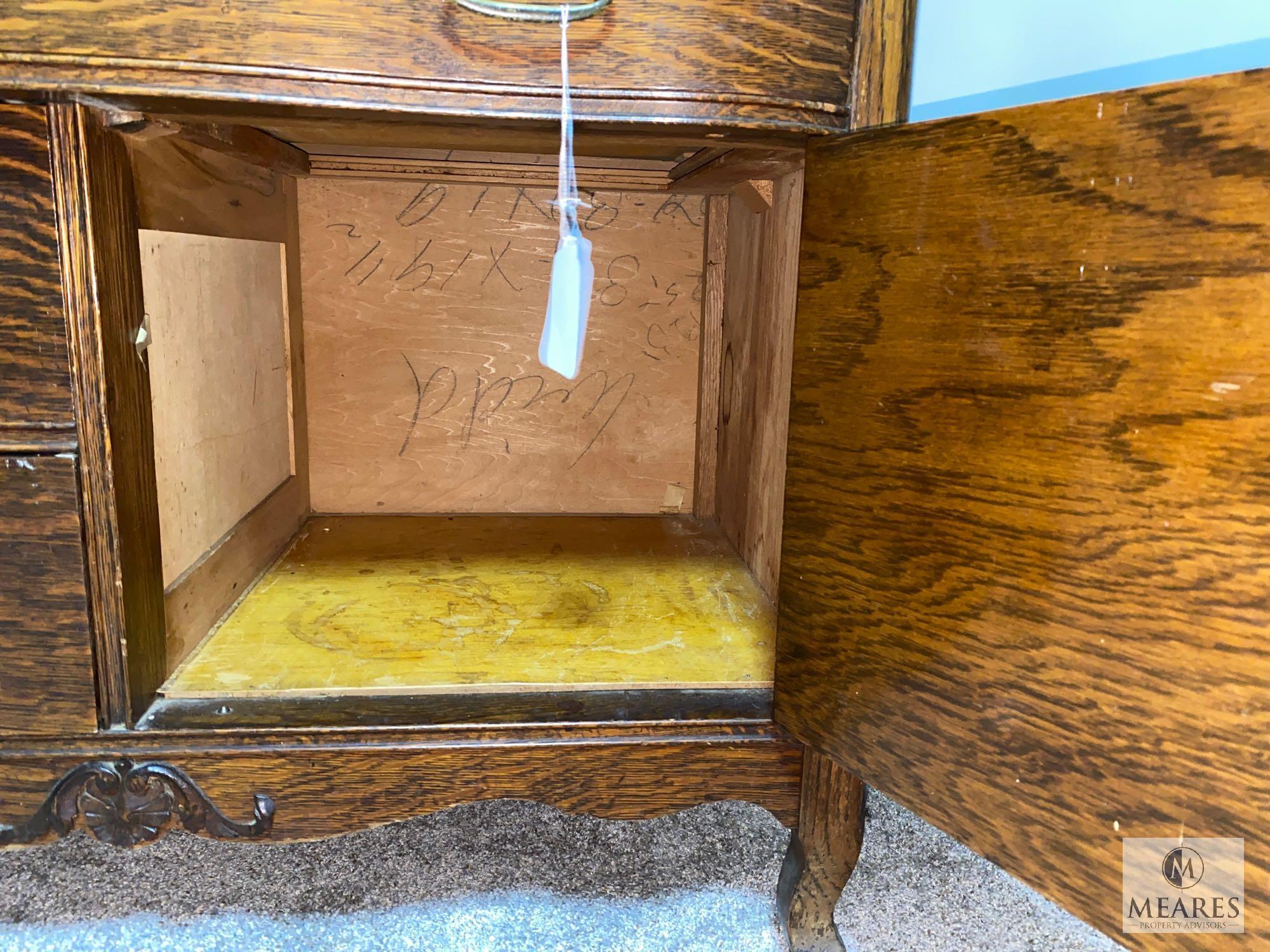 Antique Washstand on Wood Casters