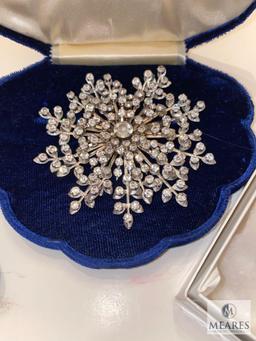 Stunning Trio of Vintage Brooches