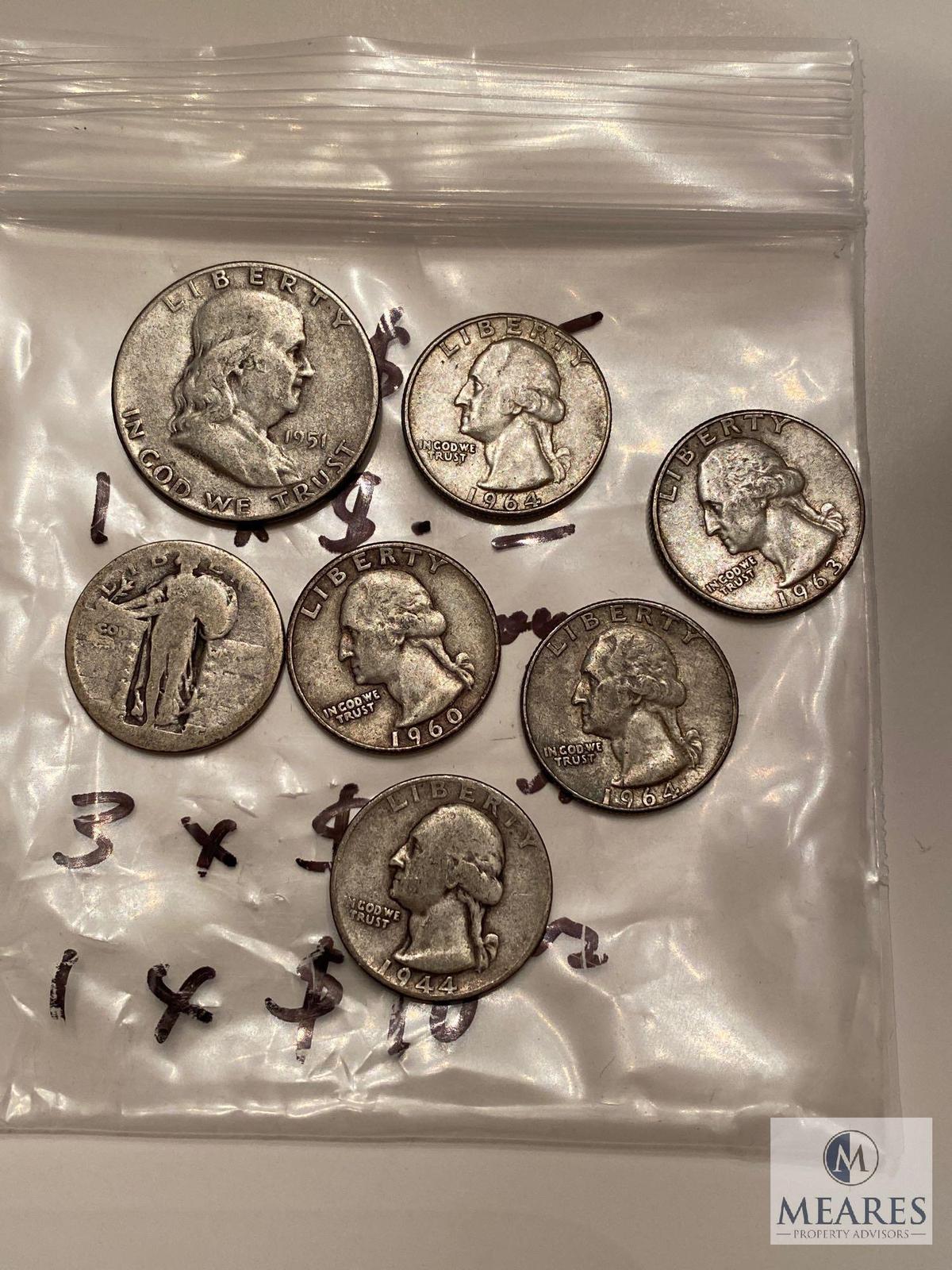 Mixed Lot of Silver Coinage