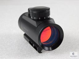 New Optima 30mm Red Dot Sight With Weaver Mount And Adjustable Brightness