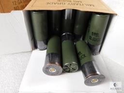 75 Rounds Winchester .12 Gauge Military Grade Buckshot. 00 Buck 2 3/4"