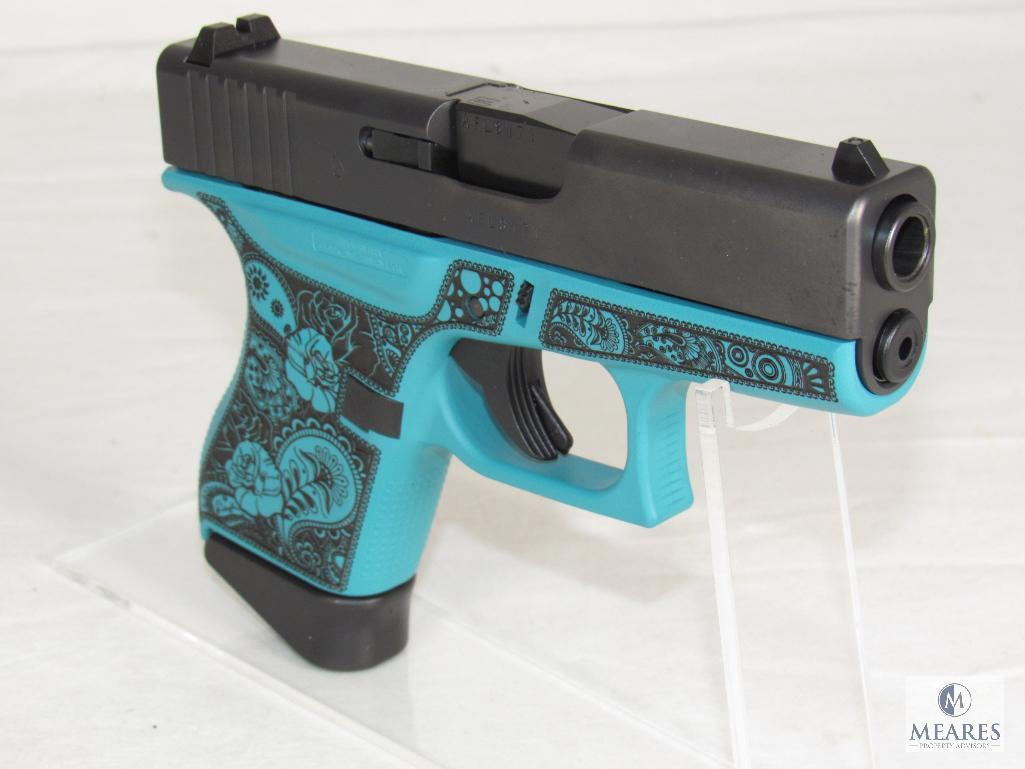 New Glock 43 "Tiffany & Paisley" 9mm Semi-Auto Pistol