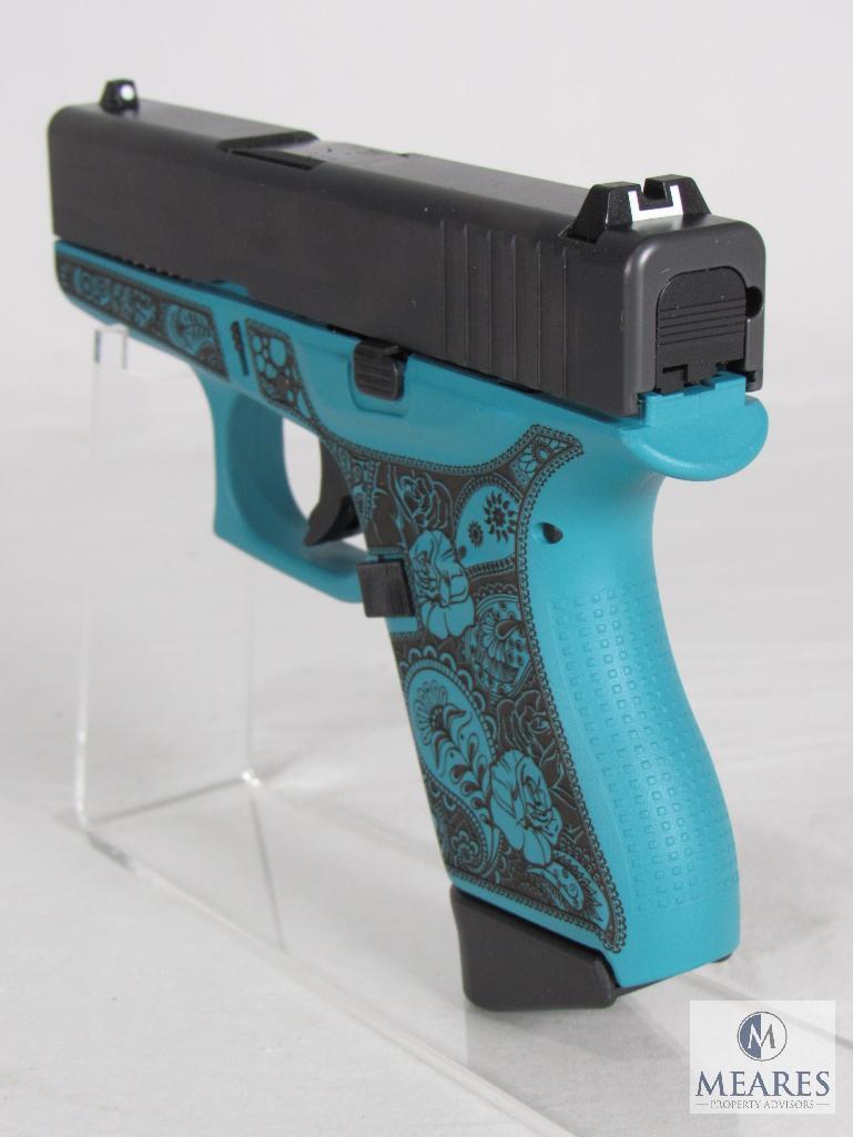 New Glock 43 "Tiffany & Paisley" 9mm Semi-Auto Pistol