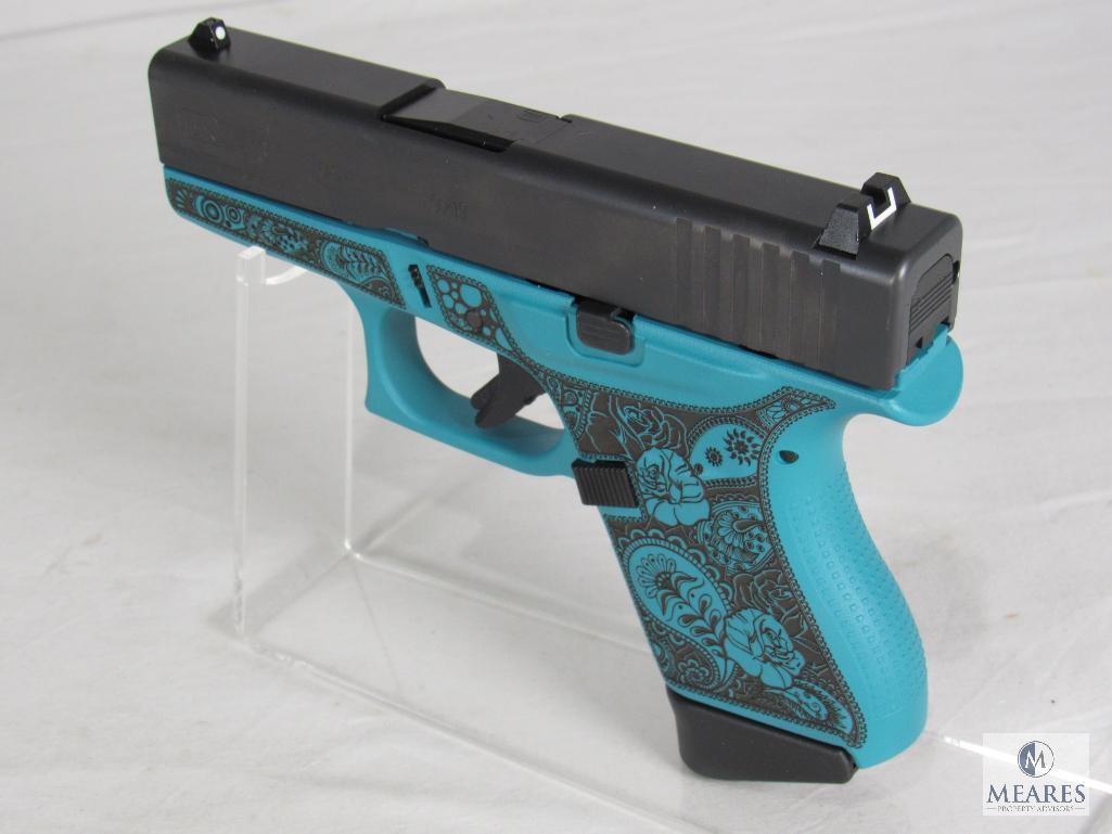 New Glock 43 "Tiffany & Paisley" 9mm Semi-Auto Pistol