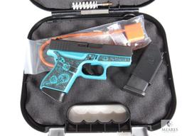 New Glock 43 "Tiffany & Paisley" 9mm Semi-Auto Pistol