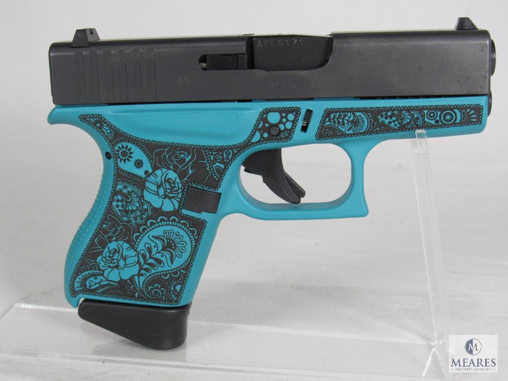 New Glock 43 "Tiffany & Paisley" 9mm Semi-Auto Pistol