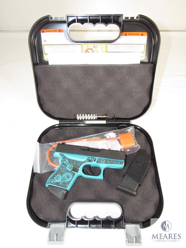 New Glock 43 "Tiffany & Paisley" 9mm Semi-Auto Pistol