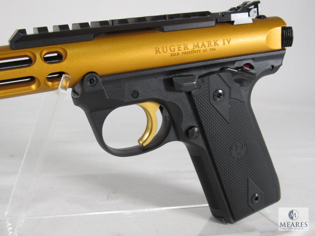New Ruger Mark IV 22/45 Lite .22 LR Semi-Auto Pistol