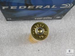 125 Rounds Federal Top Gun .20 Gauge Shotgun Shells. 2 3/4" #8