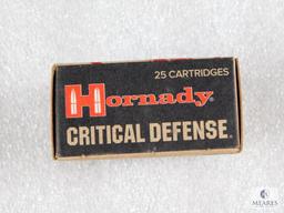 100 Rounds Hornady Critical Defense 9mm Ammo. 115 Grain FTX