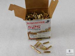 525 Rounds Winchester .22 Long Rifle Ammo. 36 Grain Copper Plated Hollow Point