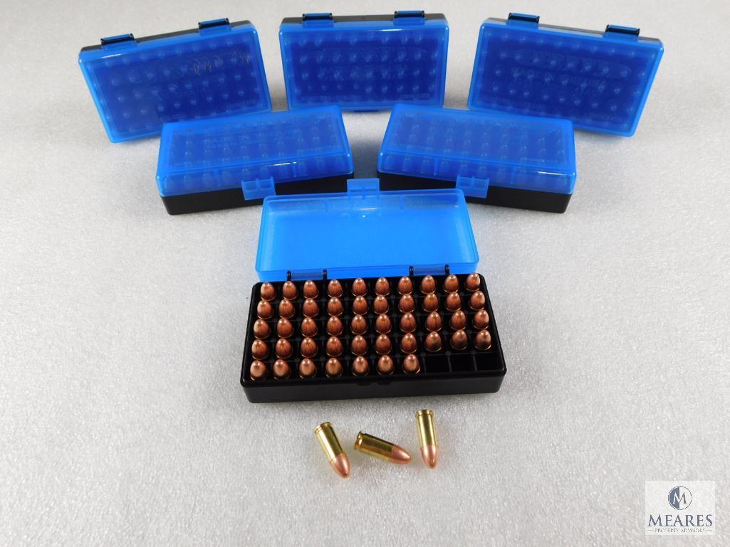 300 Rounds New Factory CCI Blazer 9mm Ammo. 115 Grain FMJ