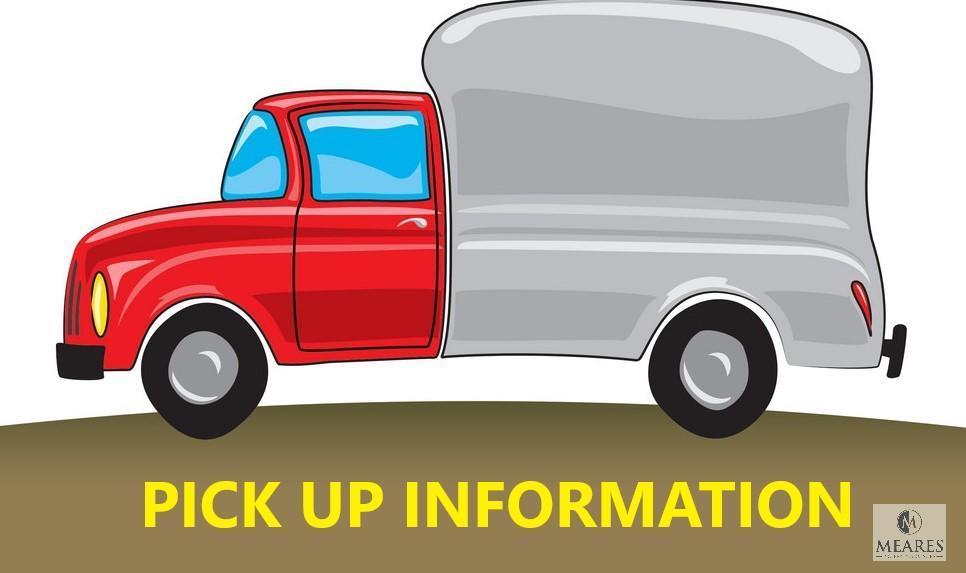 PICKUP INFORMATION