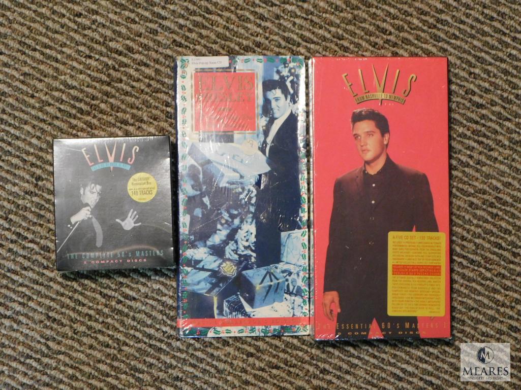 Lot 3 New Elvis Complete CD Discs from 50's, 60's and Christmas