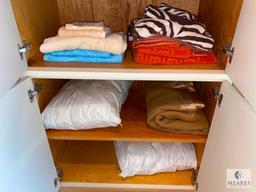 Contents of Guest House Linen Closet