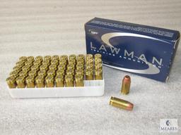 50 Rounds Lawman .45 Auto +P 200 Grain TMJ Ammo