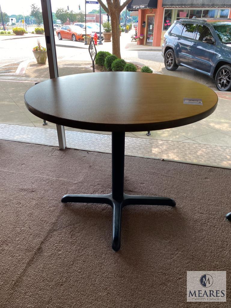 Two 3' Round Wood Tables