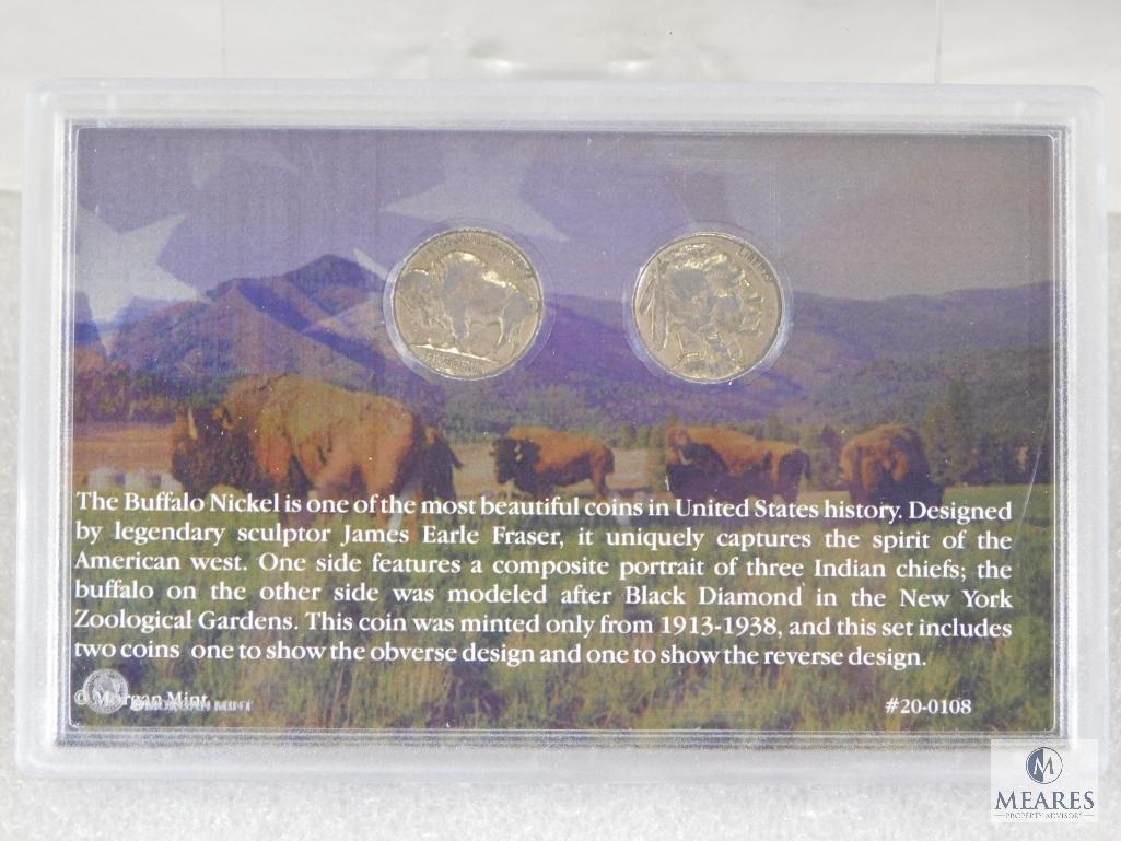 3 Nickel Sets; Complete Collection of America's New Nickel Presidents in BU P&D Mints