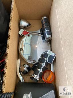 Mixed Lot of Motorcycle Parts and Accessories