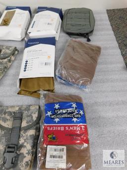 Lot Military Bags & Approximately 3 Propper Right To The Core Midweight Base Layer Tops