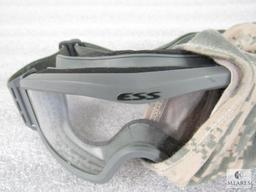 Lot of 20 Military Surplus Safety Goggles - Assorted Clear & Tinted Lens