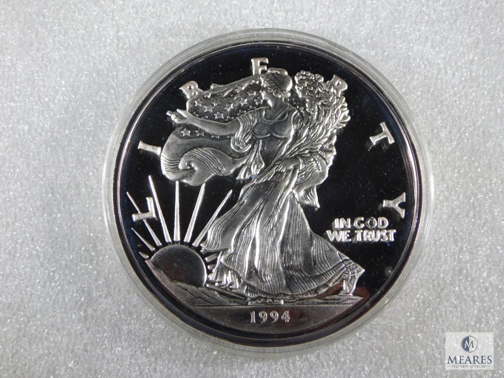 1994 Washington Mint Giant Half-Pound Silver Eagle Coin