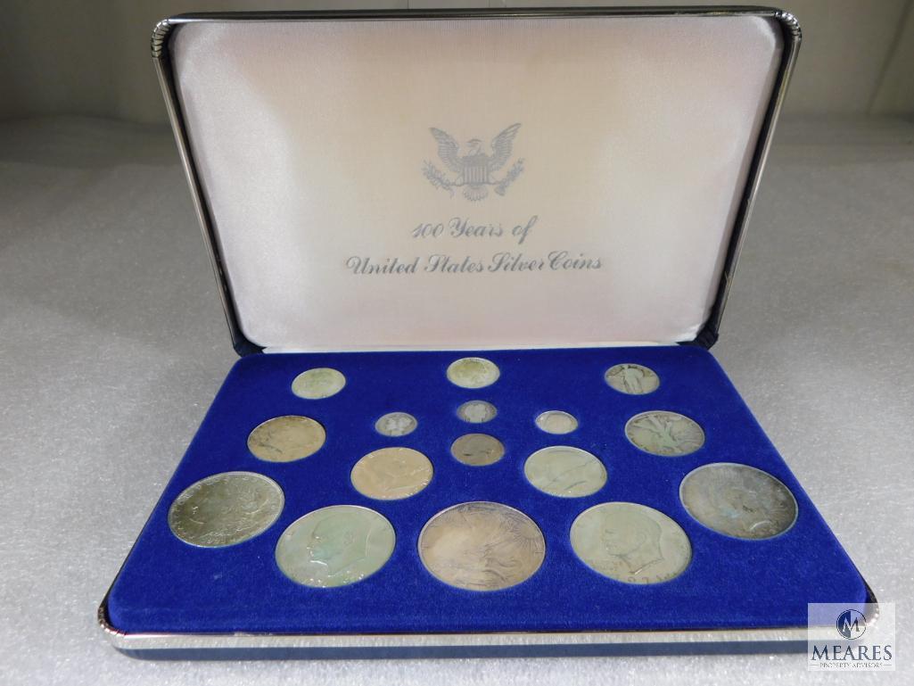 100 Years of Silver Coins Collector Set in Display Box