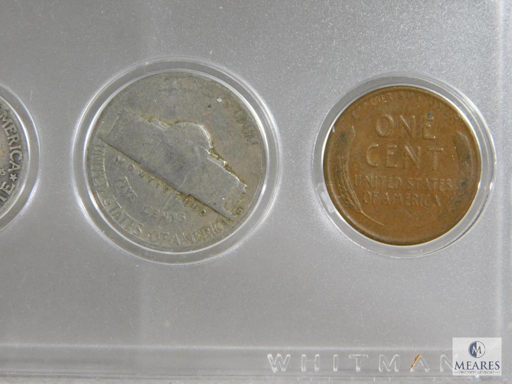 Silver Coin Mixed Year Set with Wheat Cent