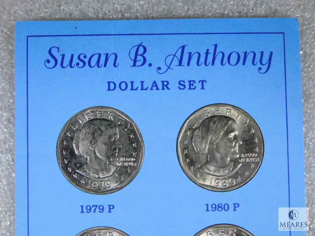 Susan B Anthony Dollar Set - Complete Two-Year Set 1979-80 PDS