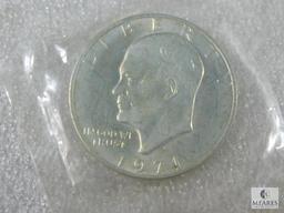 US Mint 1971 UNC Eisenhower Silver Dollar