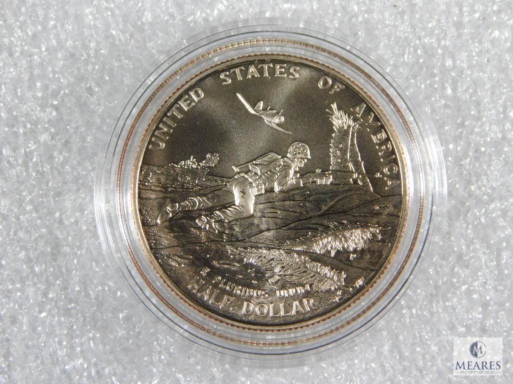 US Mint 1991-1995 World War II 50th Anniversary Two-Coin UNC Set