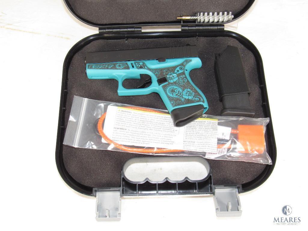 New Glock 43 "Tiffany & Paisley" 9mm Semi-Auto Pistol