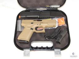 New Glock 19 Gen 5 9mm Semi-Auto Pistol Flat Dark Earth