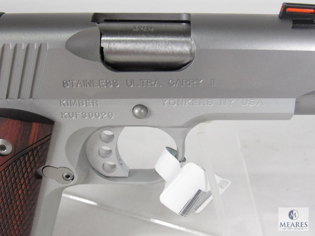 New Kimber Stainless Ultra Carry II 9mm 1911 Compact Semi-Auto Pistol