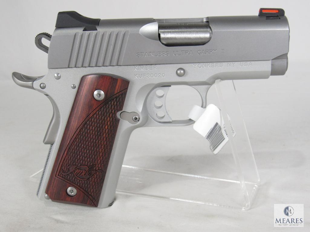 New Kimber Stainless Ultra Carry II 9mm 1911 Compact Semi-Auto Pistol