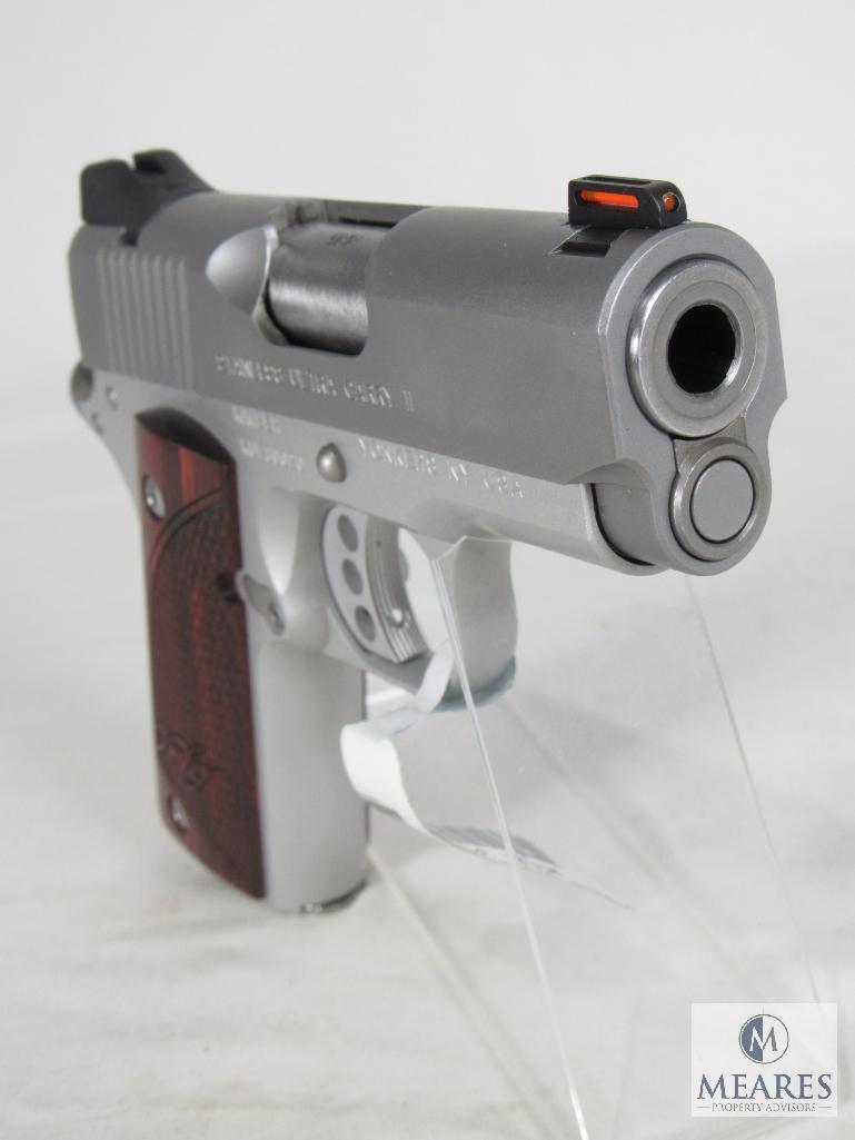 New Kimber Stainless Ultra Carry II 9mm 1911 Compact Semi-Auto Pistol