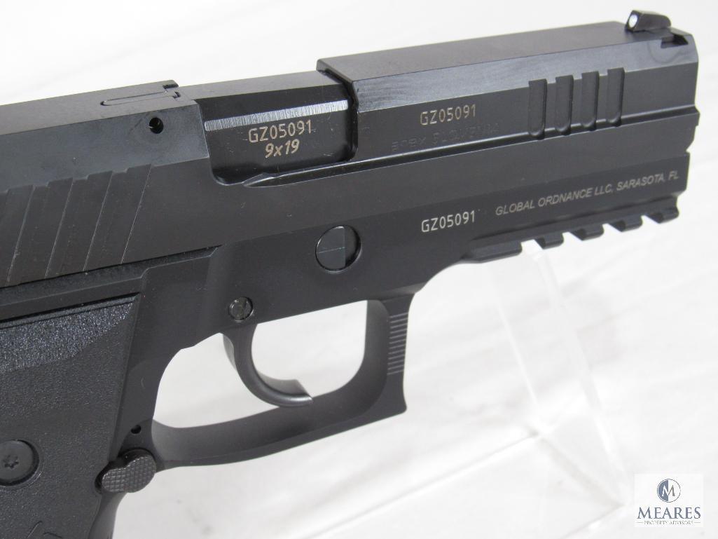 New Global Ordnance Arex Zero 1 9mm Semi-Auto Pistol