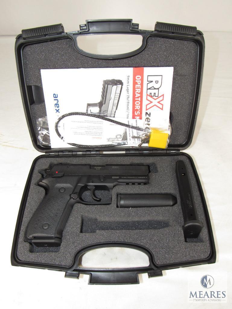 New Global Ordnance Arex Zero 1 9mm Semi-Auto Pistol