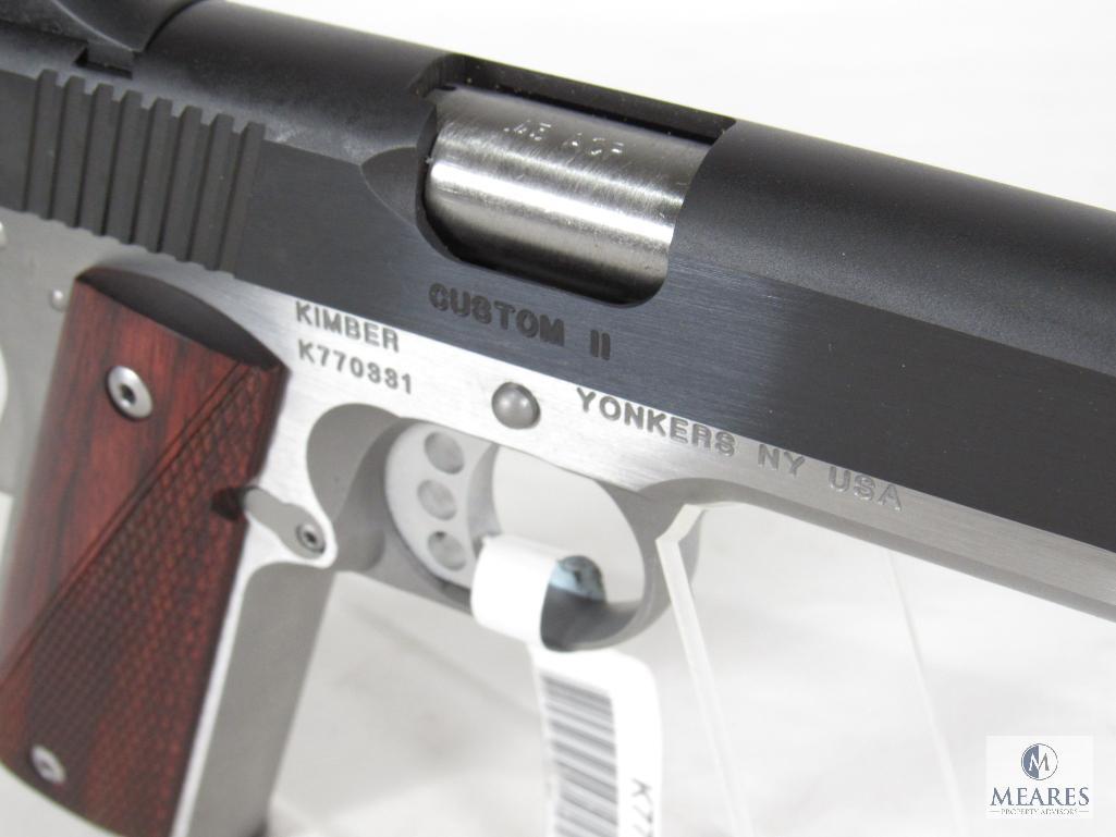 New Kimber Custom II 1911 .45 ACP Semi-Auto Pistol