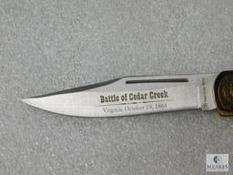 American Civil War Pocket Knife Collection Philip H. Sheridan The Battle of Cedar Creek 150th