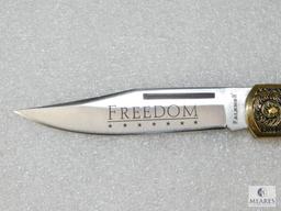 American Virtues Freedom Lockback Folder Knife