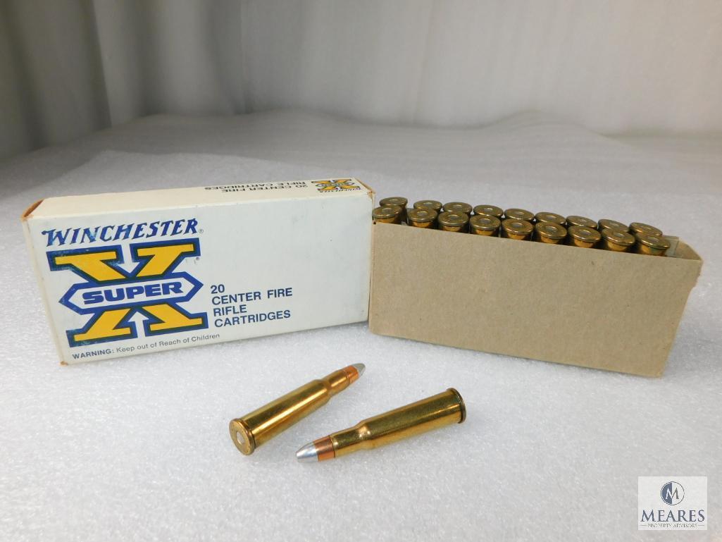 20 Rounds Winchester Super X Centerfire Rifle Cartridges .348 WIN 200 Grain Silvertip