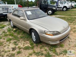 1996 Lexus ES 300 Passenger Car, VIN # JT8BF12G9T0171100 (with Title)