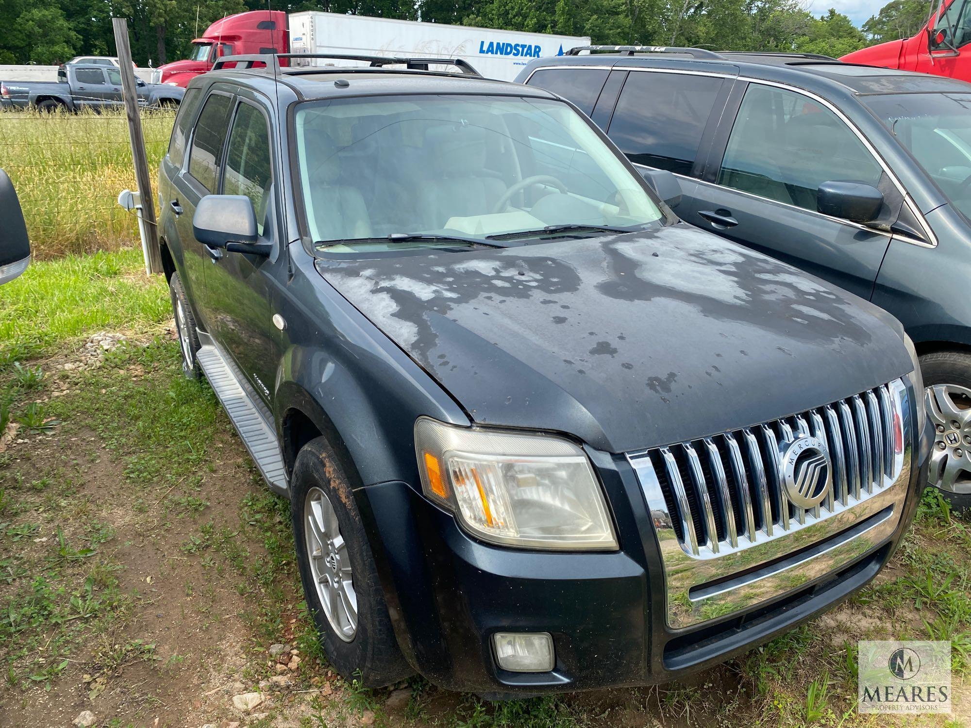 2008 Mercury Mariner Multipurpose Vehicle (MPV), VIN # 4M2CU91128KJ12225 (with Title)