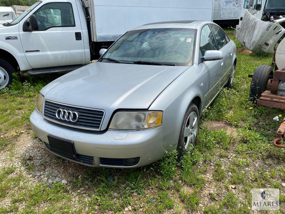 2003 Audi A6 Passenger Car, VIN # WAUJT64BX3N025938